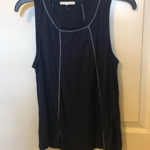 Blue tank top
